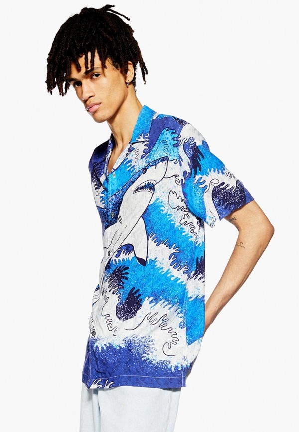 

Рубашка Topman, Синий