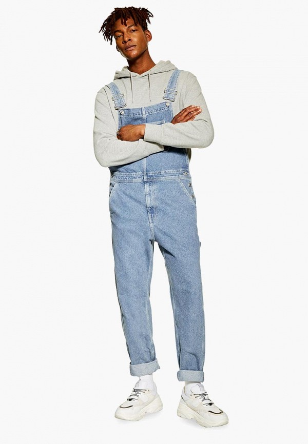 

Комбинезон джинсовый Topman, Голубой