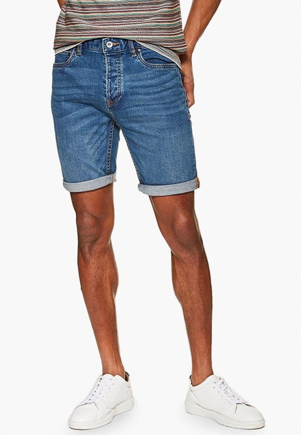 

Шорты джинсовые Topman, Синий, Topman TO030EMFHLW2
