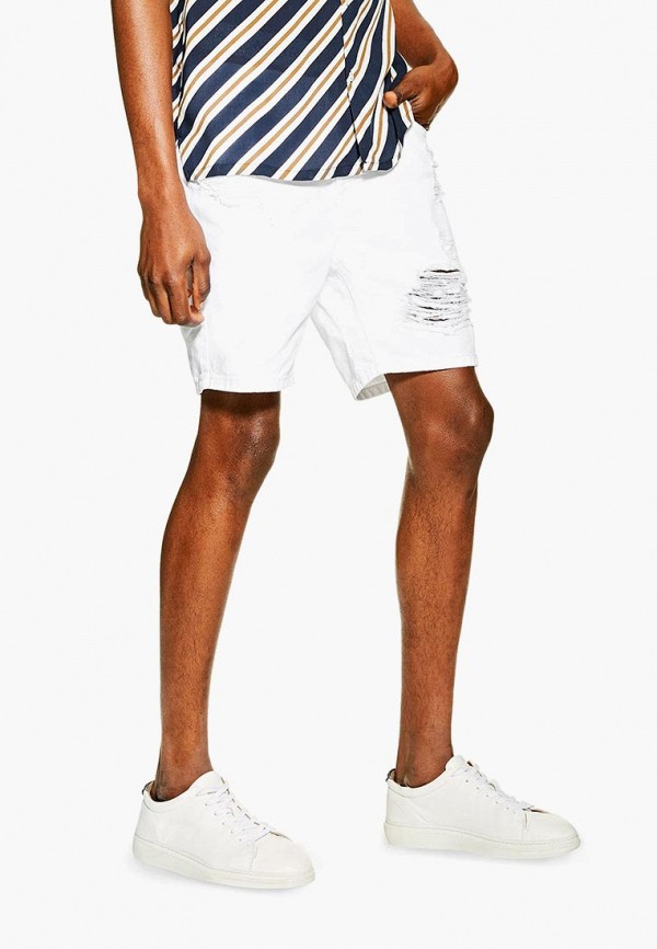

Шорты джинсовые Topman, Белый, Topman TO030EMFHLW5