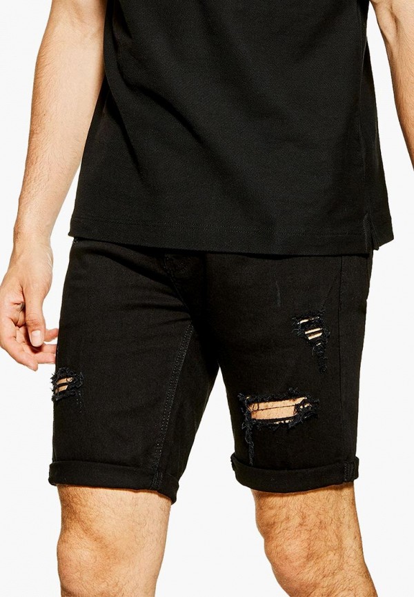 

Шорты джинсовые Topman, Черный