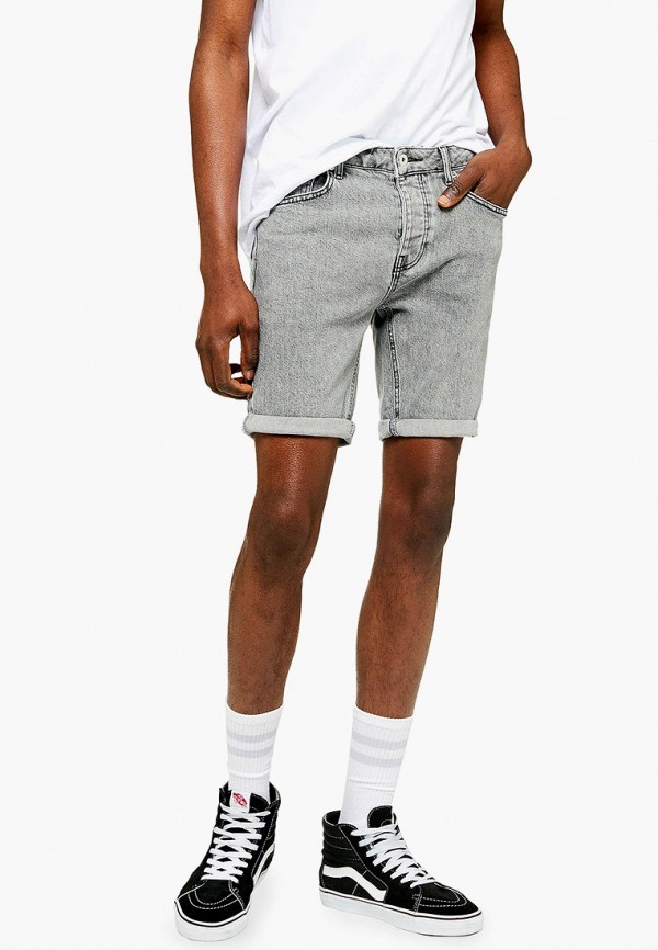 

Шорты джинсовые Topman, Серый, Topman TO030EMFIBR6