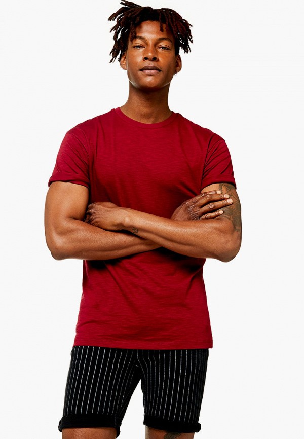 

Футболка Topman, Бордовый