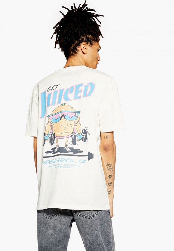 

Футболка Topman, Topman TO030EMFOEO2, Белый