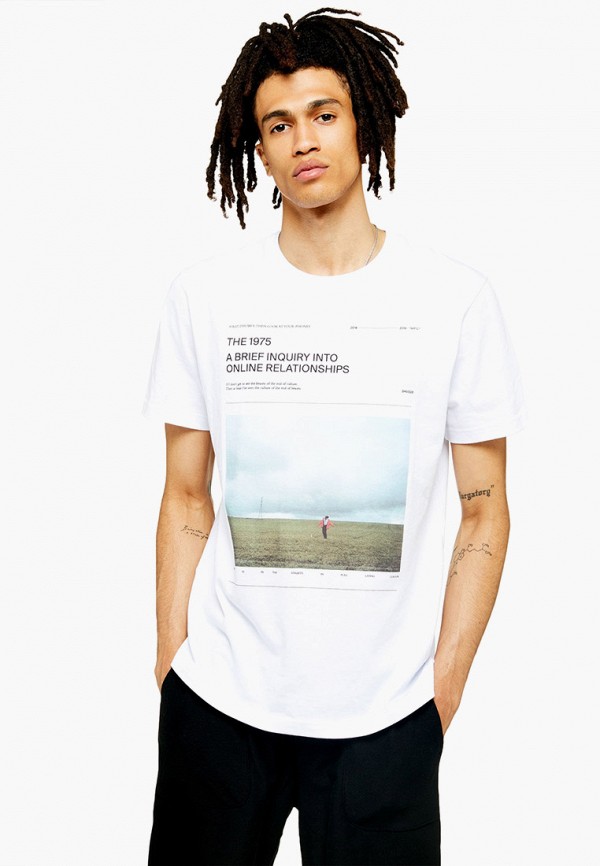

Футболка Topman, Белый, Topman TO030EMFWNL7