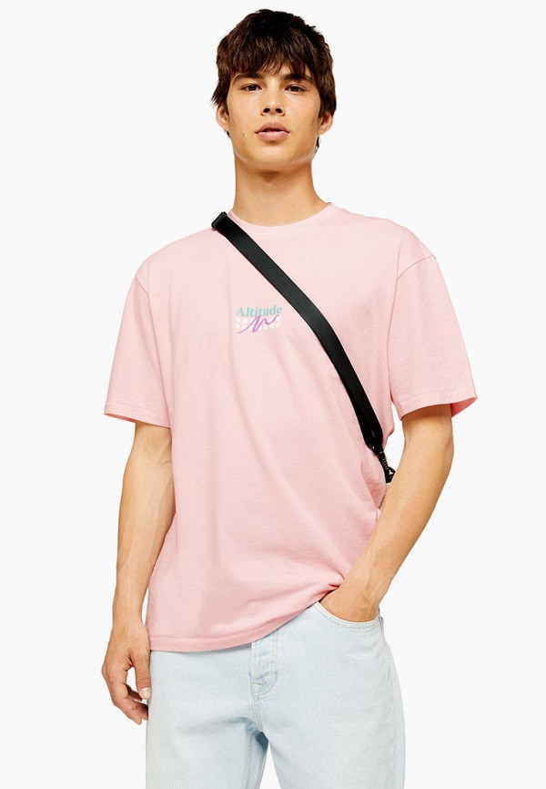 

Футболка Topman, Розовый, Topman TO030EMFYSJ4