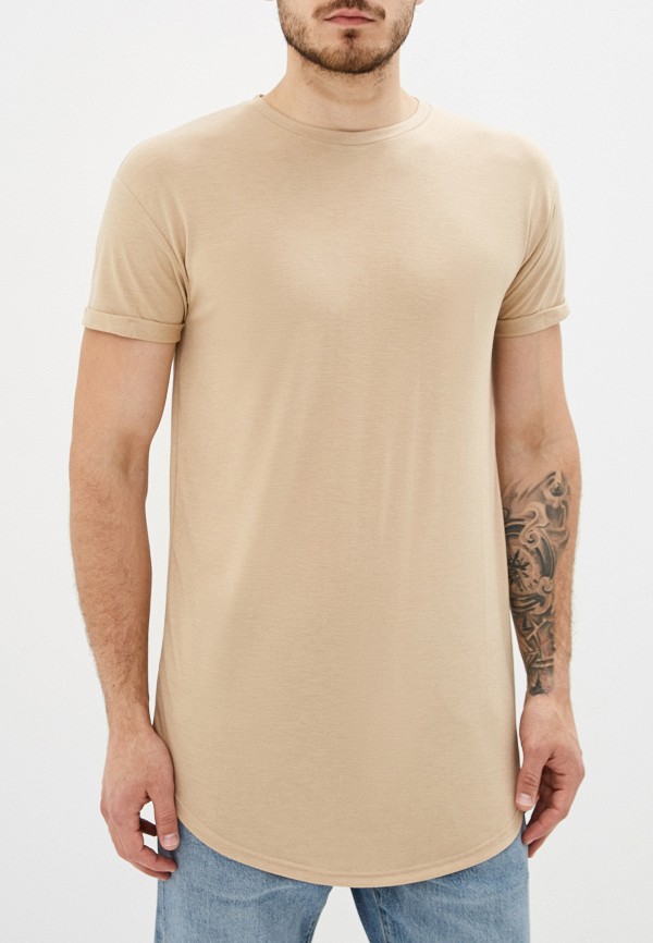 

Футболка Topman, Бежевый, Topman TO030EMFYSK3