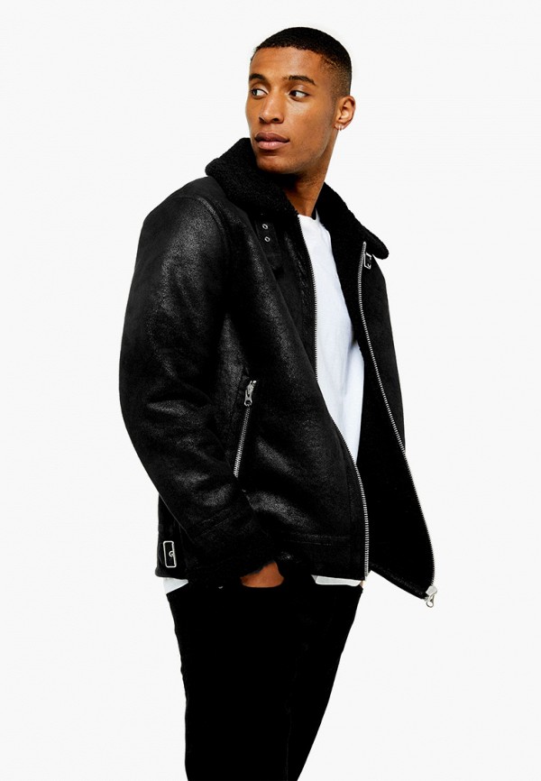 

Дубленка Topman, Черный