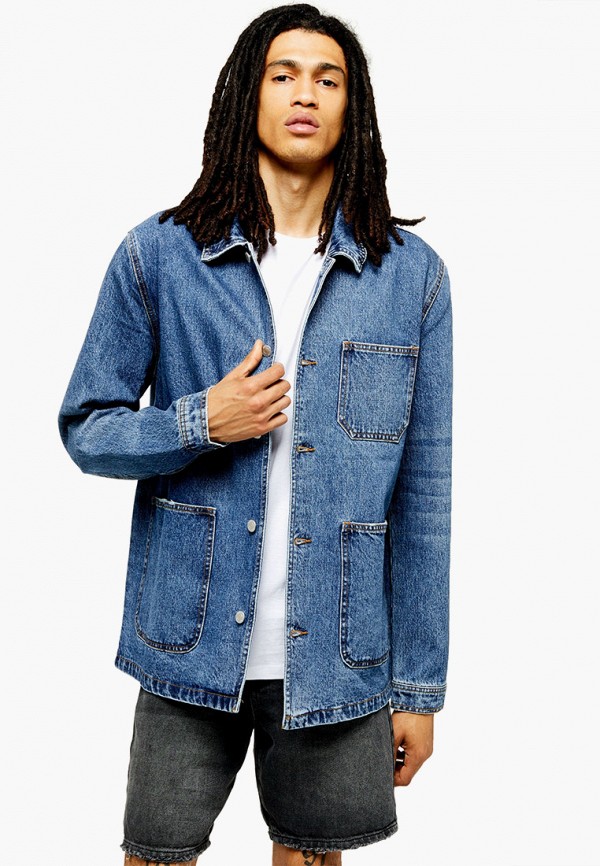 

Куртка джинсовая Topman, Синий