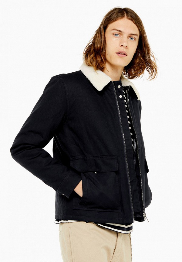 

Куртка утепленная Topman, Синий