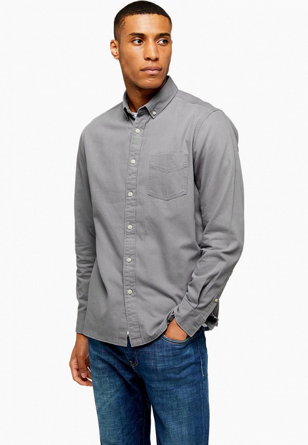 

Рубашка Topman, Серый, Topman TO030EMGPZQ1