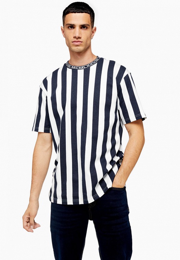 

Футболка Topman, Синий, Topman TO030EMGVWM7