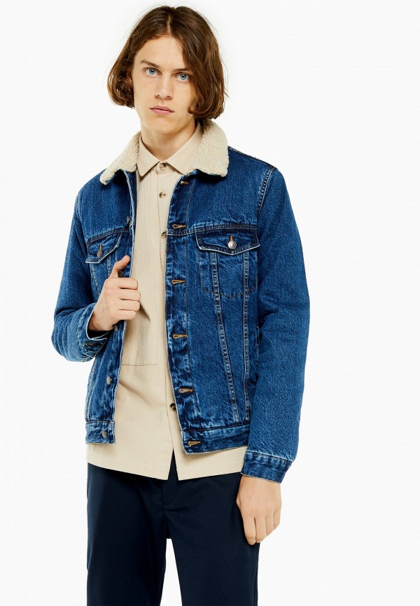 

Куртка джинсовая Topman, Синий