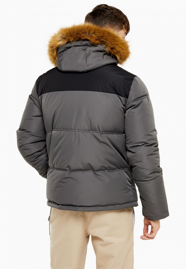 

Куртка утепленная Topman, Серый, Topman TO030EMHATY5