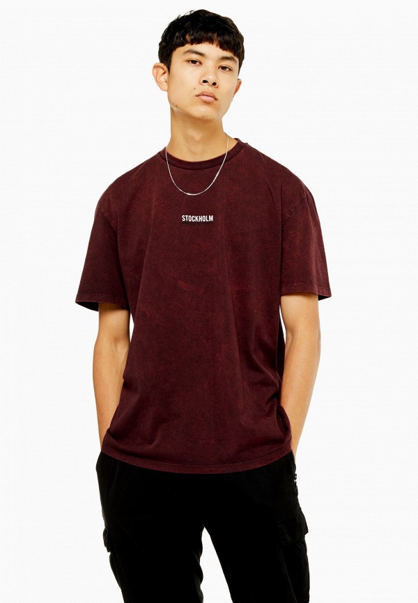 

Футболка Topman, Бордовый