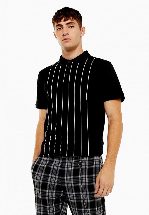 

Поло Topman, Черный, Topman TO030EMHDFA1