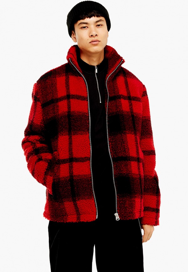 

Шуба Topman, Красный