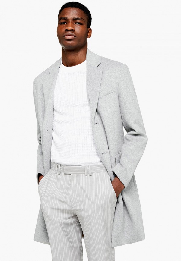 

Пальто Topman, Серый, Topman TO030EMHHJR8