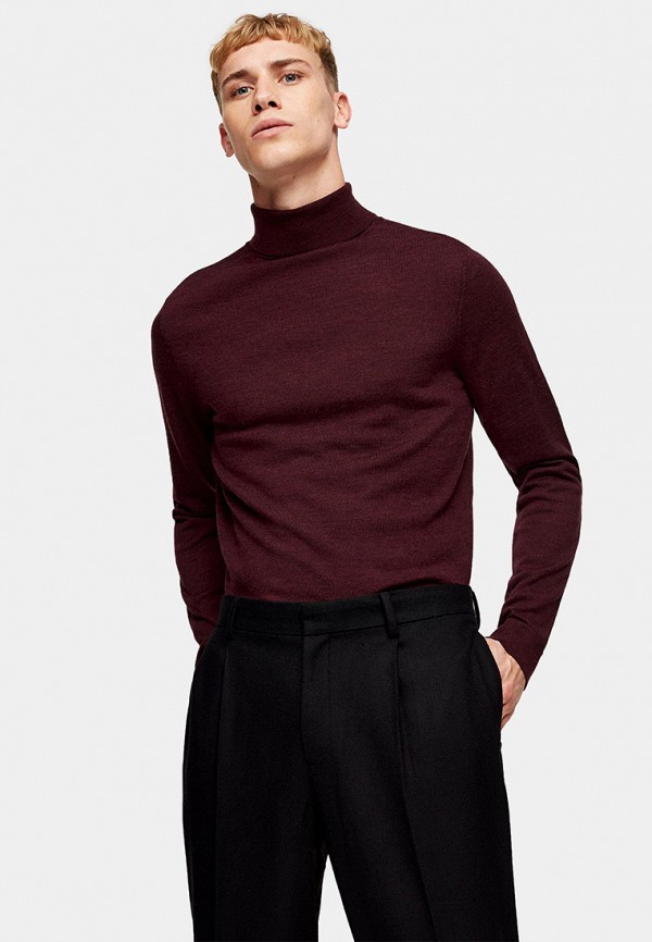 

Водолазка Topman, Бордовый