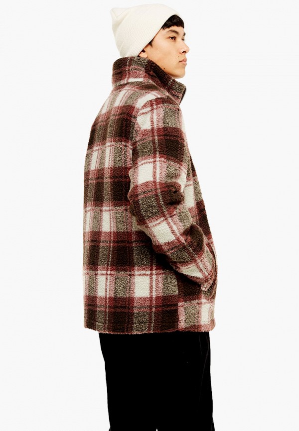 

Шуба Topman, Бордовый, Topman TO030EMHMSW3
