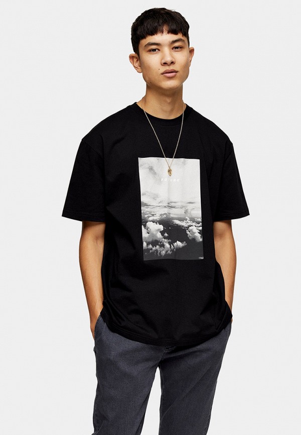 

Футболка Topman, Черный, Topman TO030EMHOHQ4