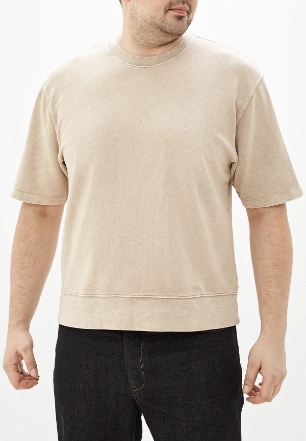 

Футболка Topman, Бежевый, Topman TO030EMHOHR6