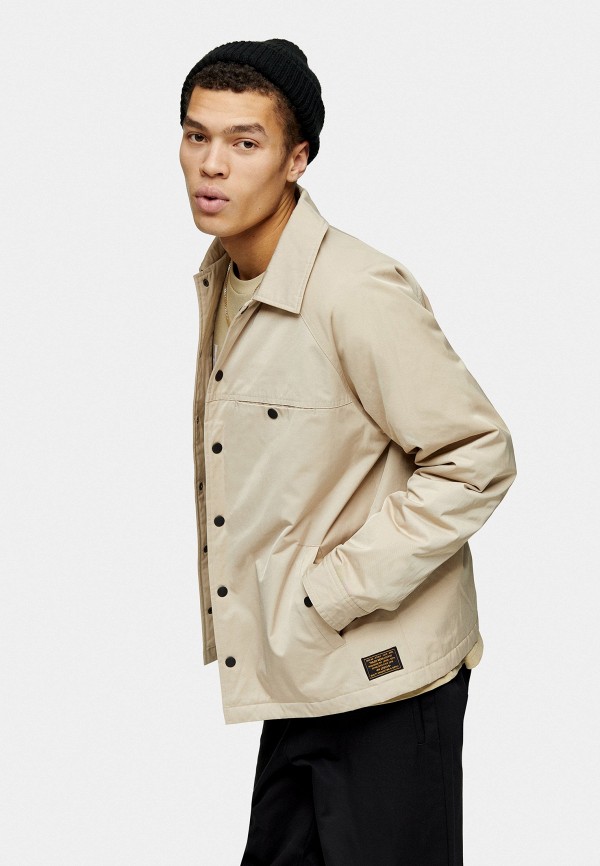 

Куртка Topman, Бежевый, Topman TO030EMIHEQ4