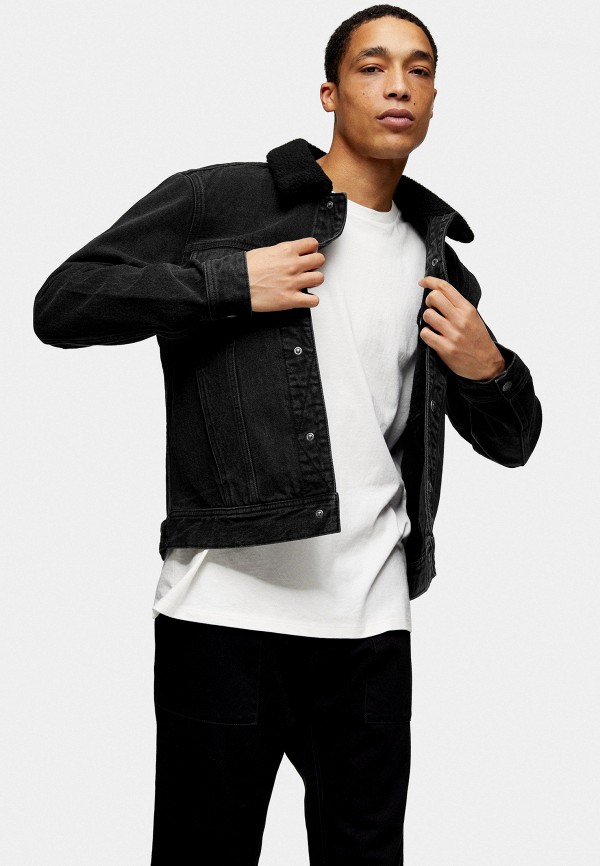 

Куртка джинсовая Topman, Черный