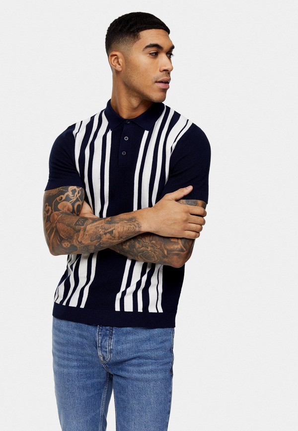 

Поло Topman, Синий, Topman TO030EMIHES8