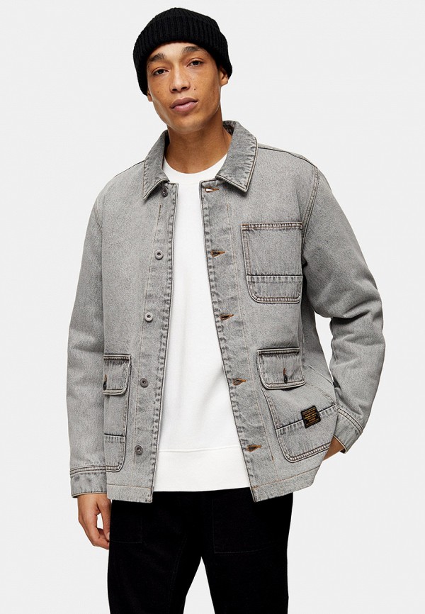 

Куртка джинсовая Topman, Серый