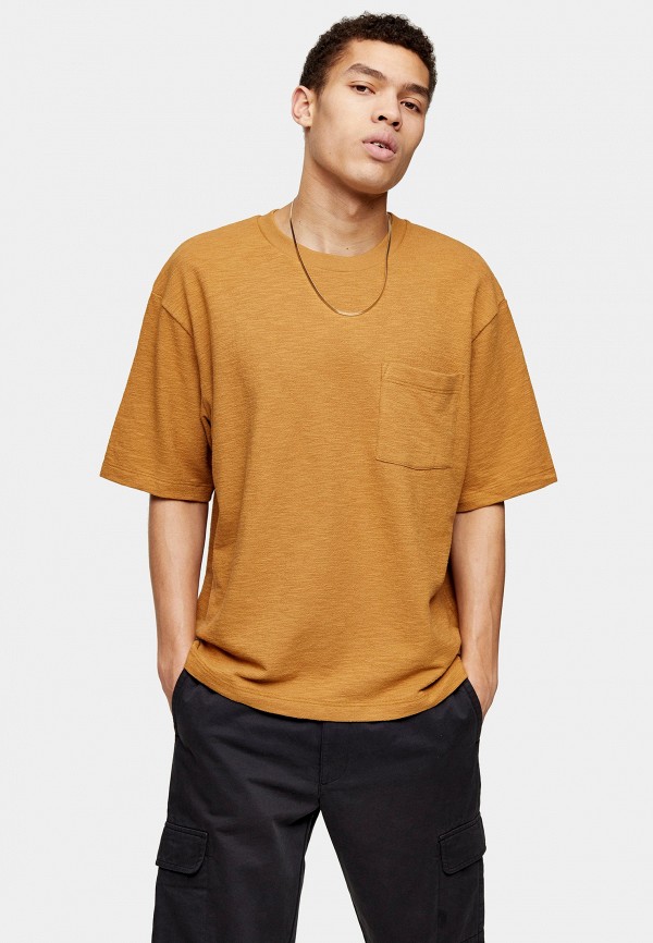 

Футболка Topman, Коричневый, Topman TO030EMIKKO0