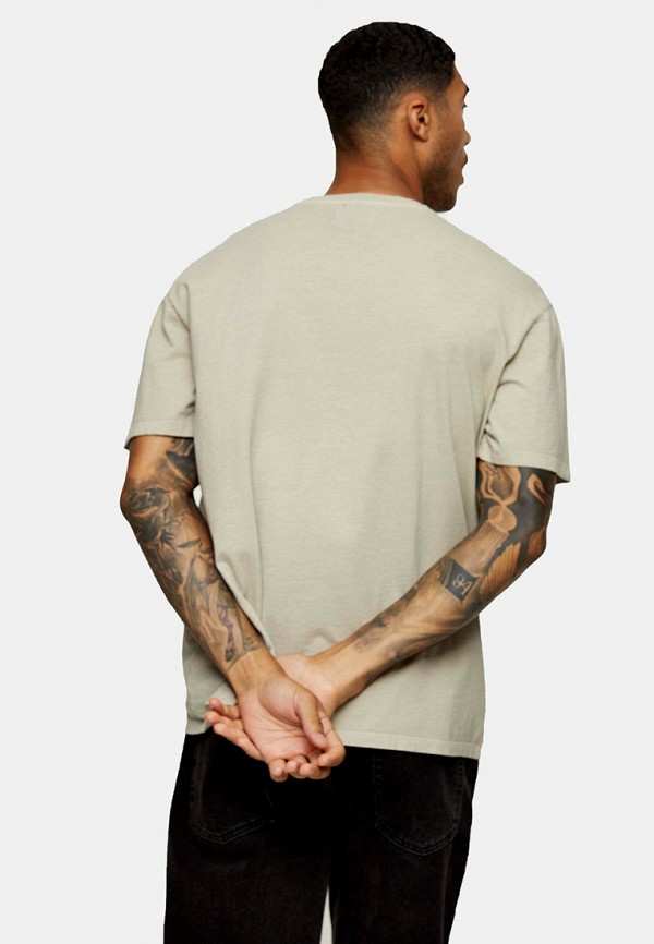 

Футболка Topman, Бежевый, Topman TO030EMINQD1