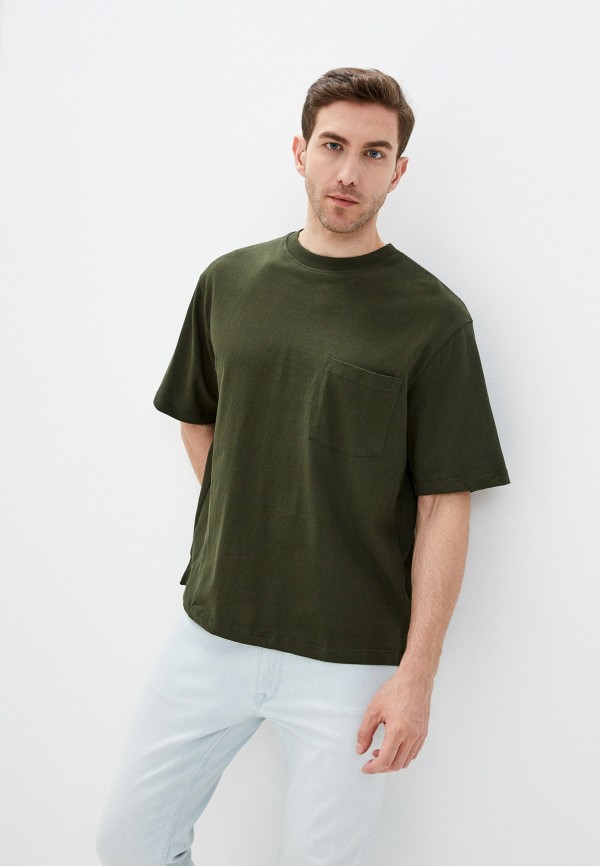 

Футболка Topman, Хаки, Topman TO030EMINQD6