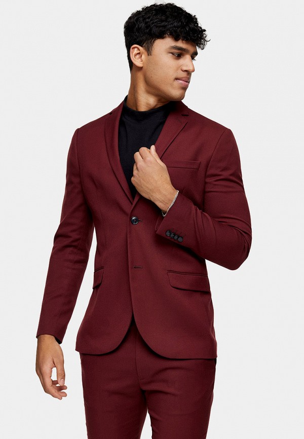 

Пиджак Topman, Бордовый