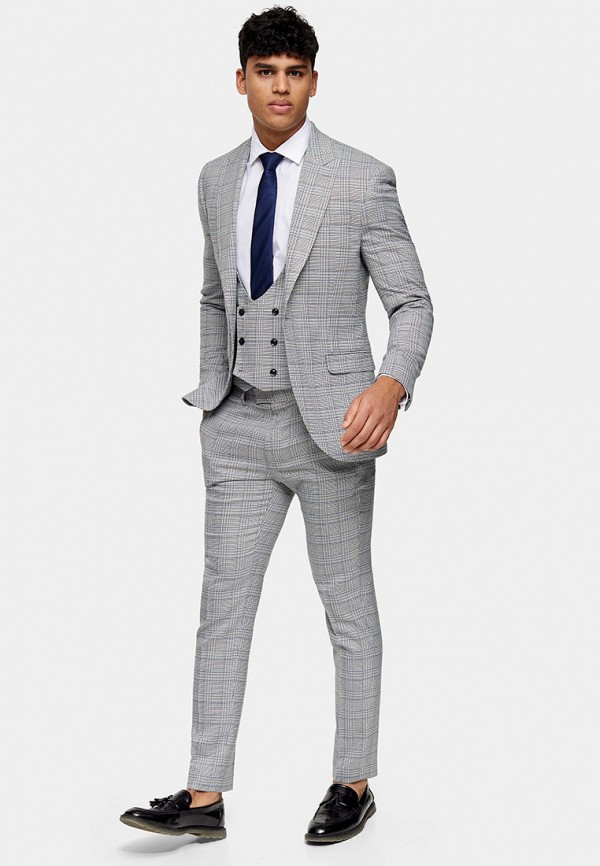 

Пиджак Topman, Серый, Topman TO030EMINQF0