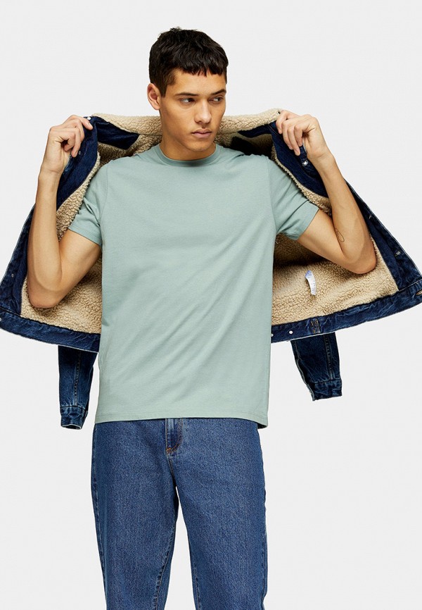 

Футболка Topman, Зеленый, Topman TO030EMISSC0