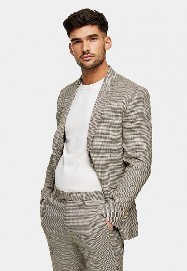 

Пиджак Topman, Бежевый, Topman TO030EMISSD5
