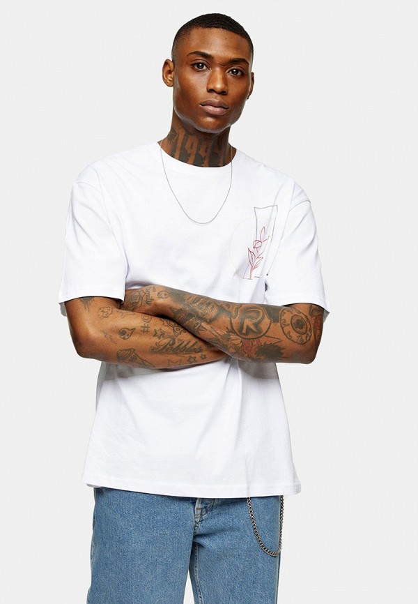 

Футболка Topman, Белый, Topman TO030EMIVTT8