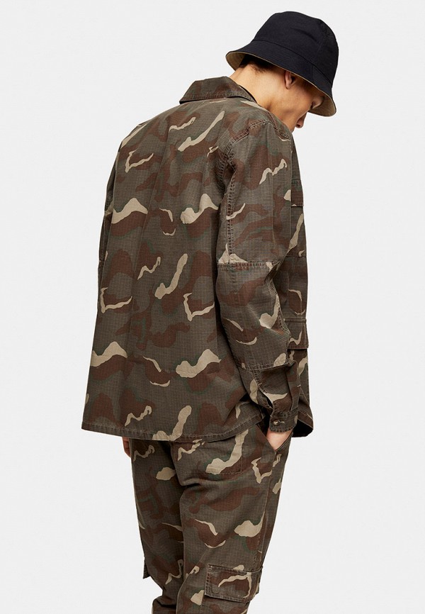 

Рубашка Topman, Хаки, Topman TO030EMIVTU6