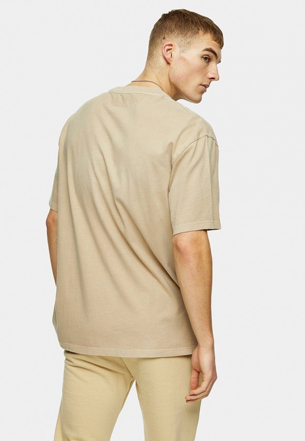 

Футболка Topman, Бежевый, Topman TO030EMJDDQ5