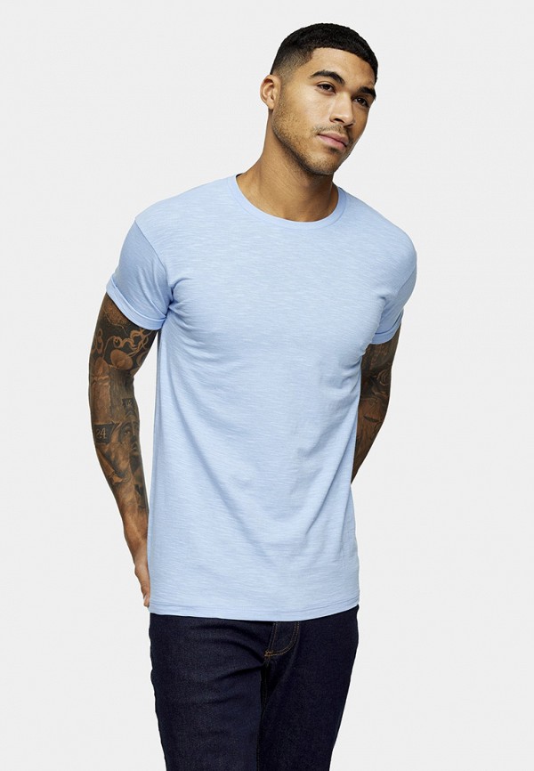 

Футболка Topman, Голубой, Topman TO030EMJDDQ7