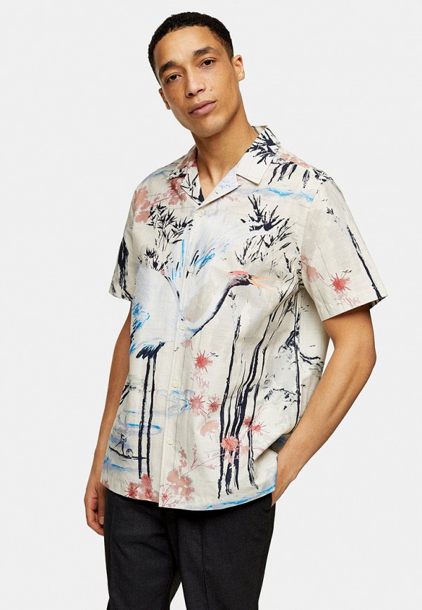 

Рубашка Topman, Бежевый, Topman TO030EMJECO7