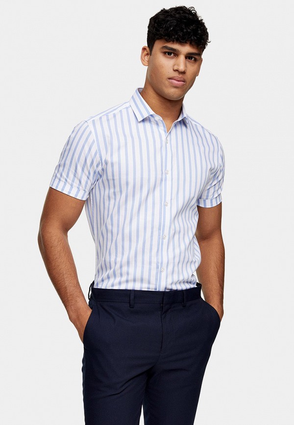 

Рубашка Topman, Голубой, Topman TO030EMJECO9