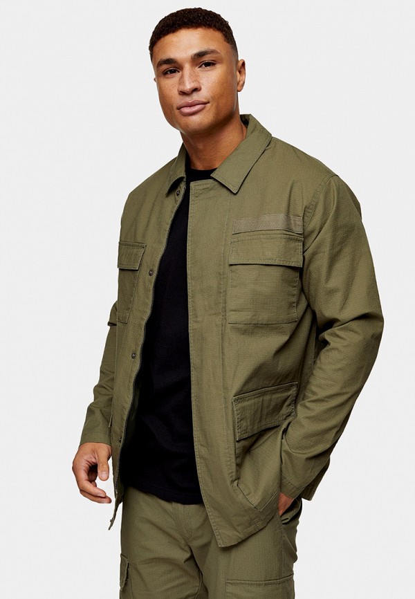 

Куртка Topman, Хаки, Topman TO030EMJNZZ2