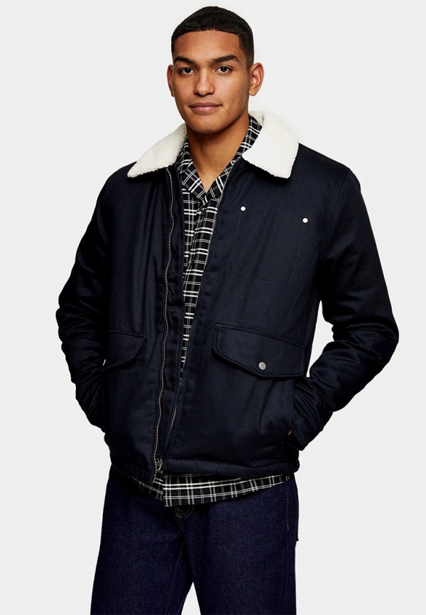 

Куртка утепленная Topman, Синий