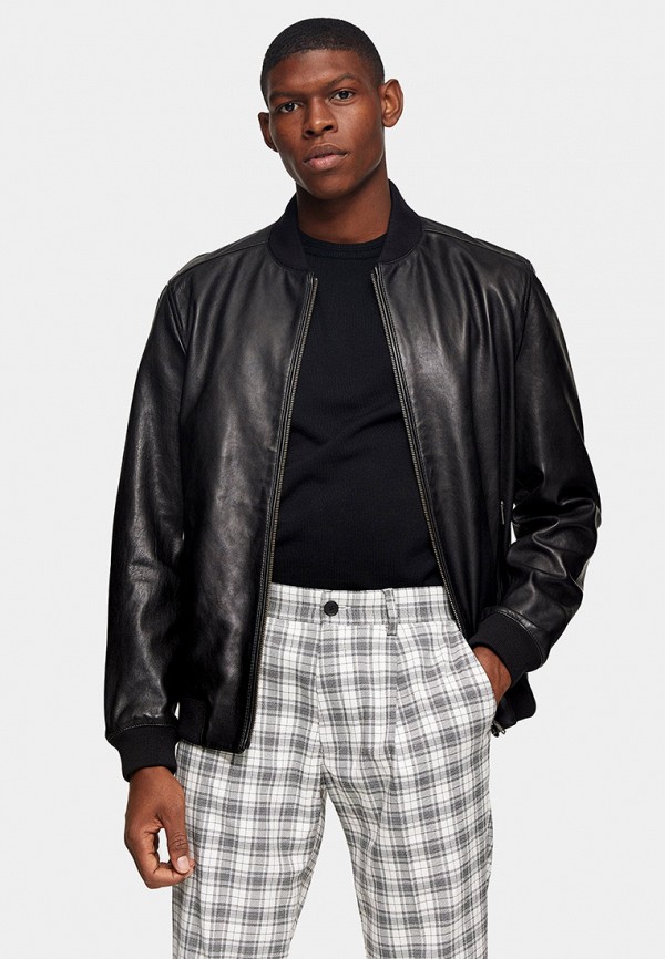 

Куртка кожаная Topman, Черный