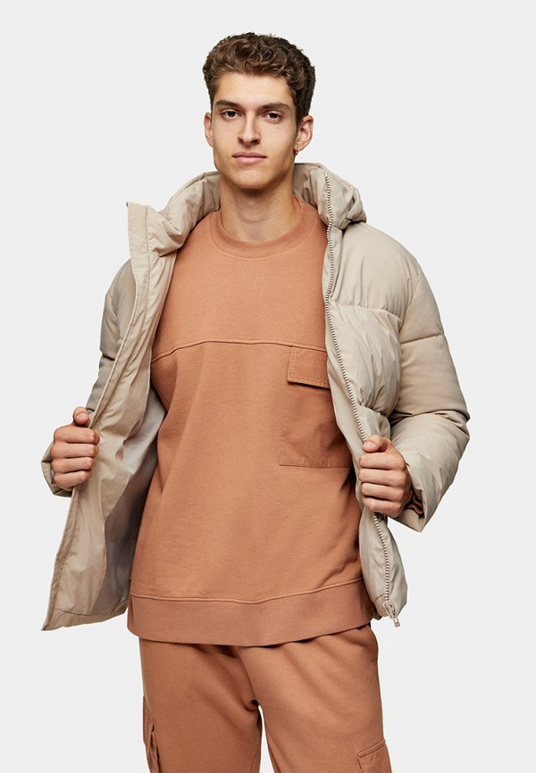 

Куртка утепленная Topman, Бежевый