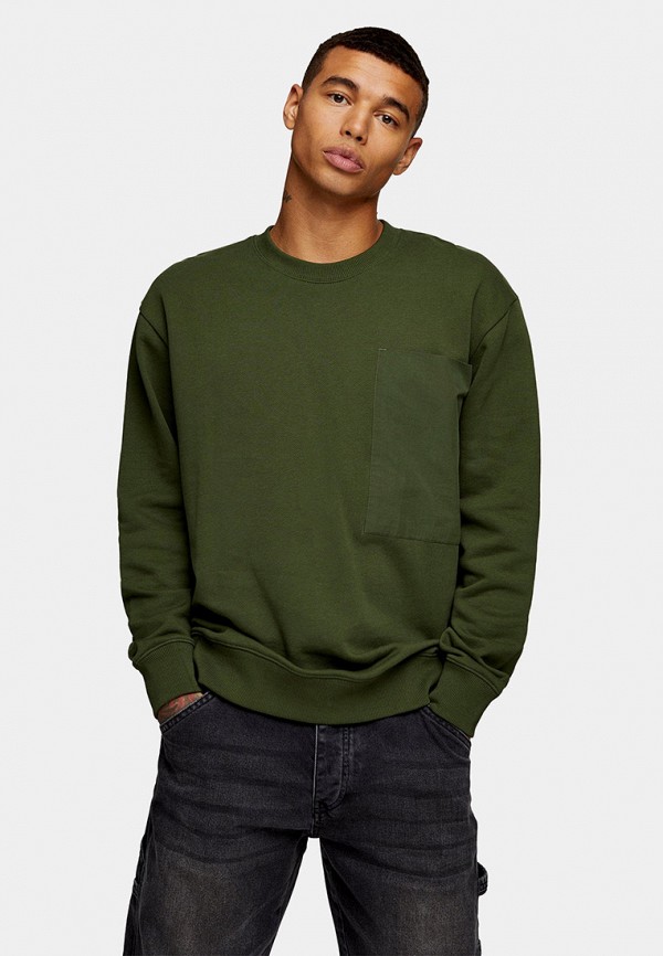 

Свитшот Topman, Зеленый, Topman TO030EMLFLG8
