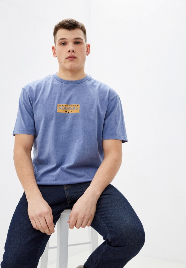 

Футболка Topman, Синий, Topman TO030EMLKCZ9