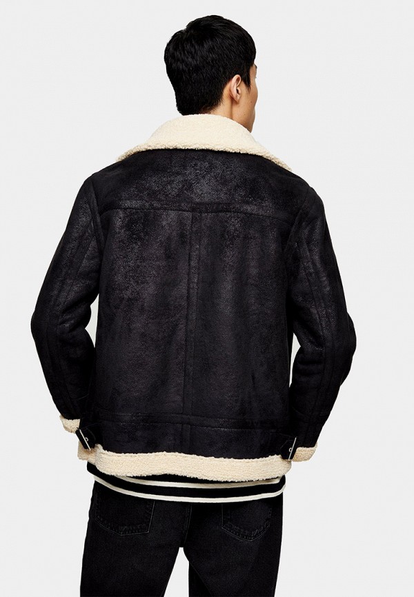 

Дубленка Topman, Черный, Topman TO030EMLSMP5